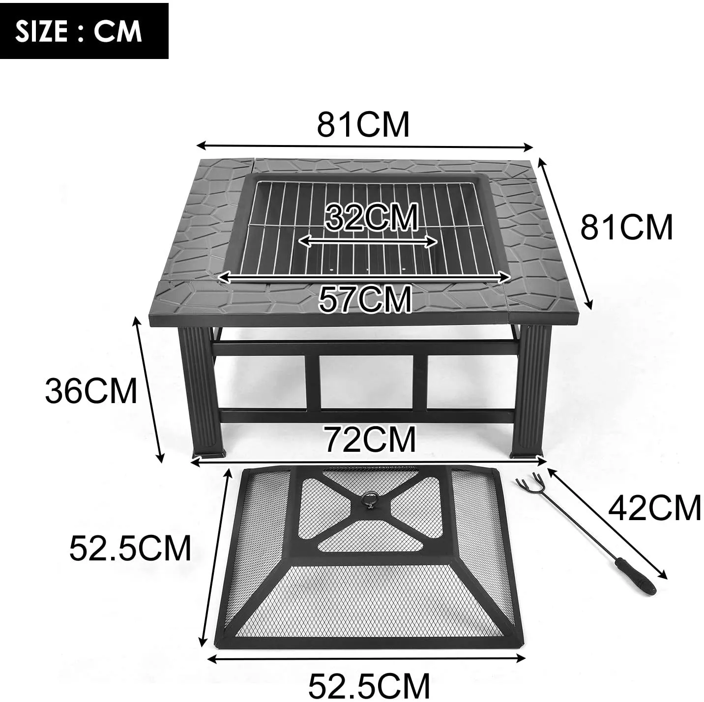Fire Pit (Square)