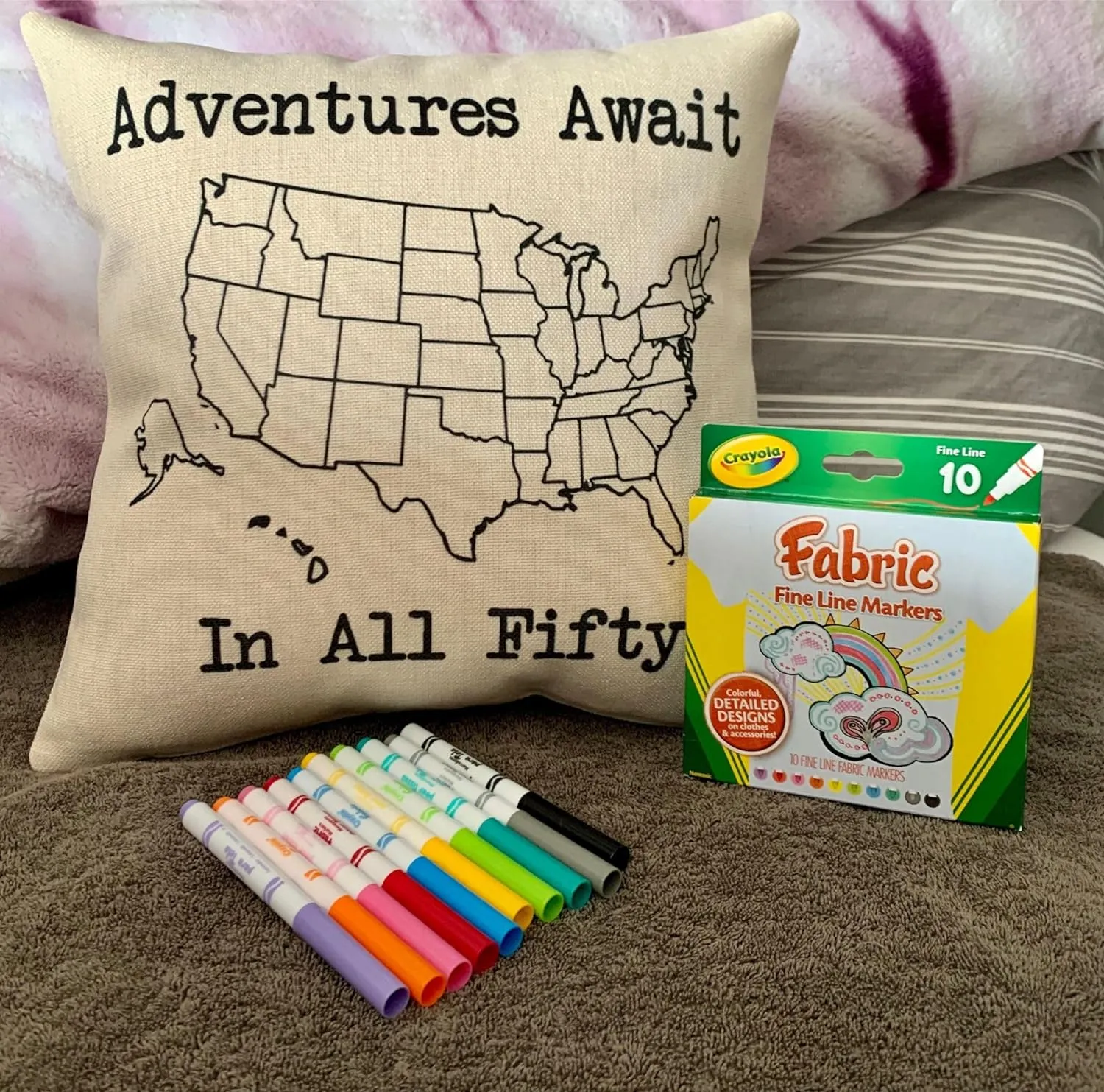 Funny Campsite decor Throw Pillow - I hate Pulling out Camping pillow cover - USA personalized Pillow cover - Custom Gift for Camper for A-Frame Popup Camper